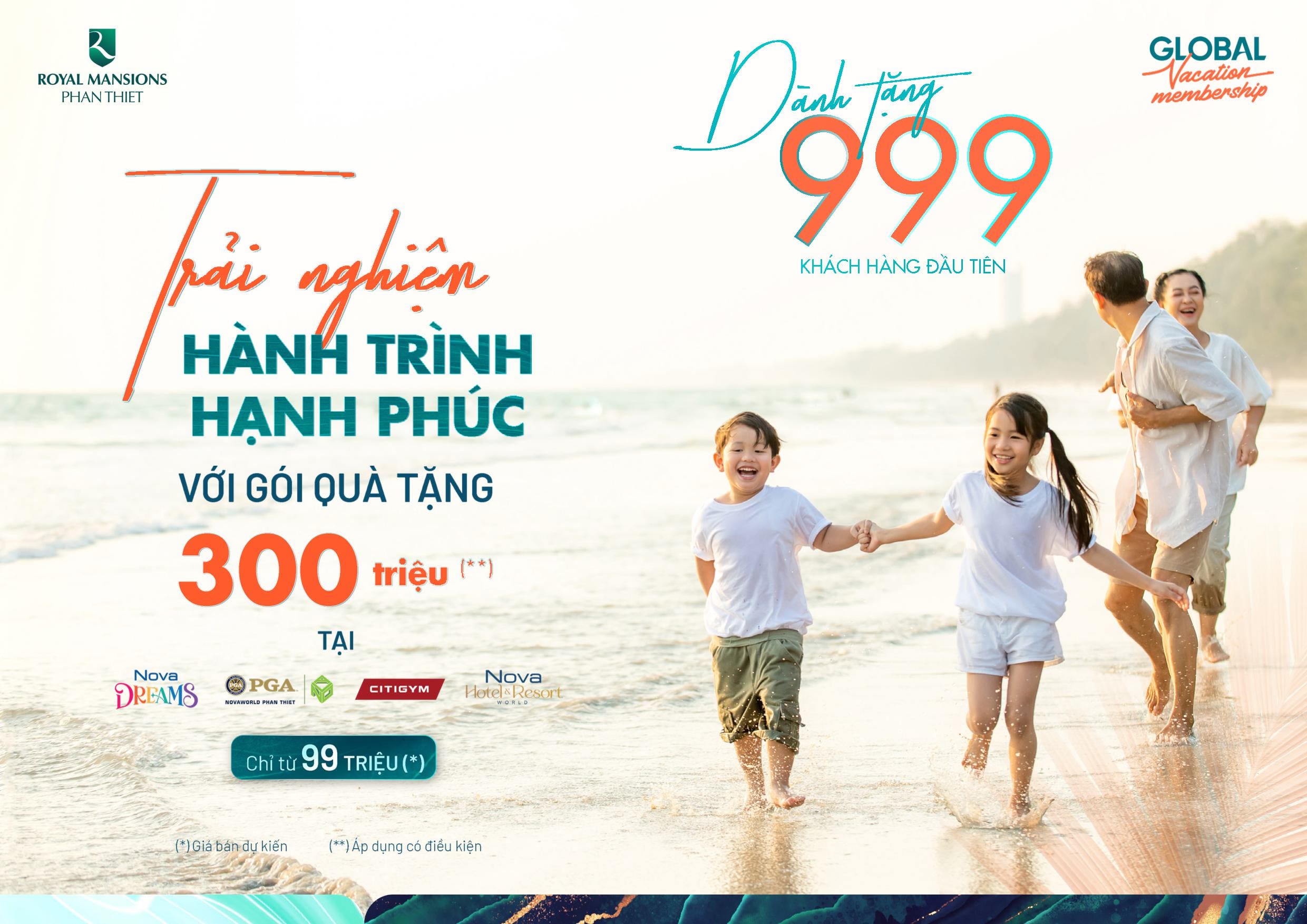 Ưu Đãi Đặc Biệt Dành Cho 999 Khách Hàng Đầu Tiên